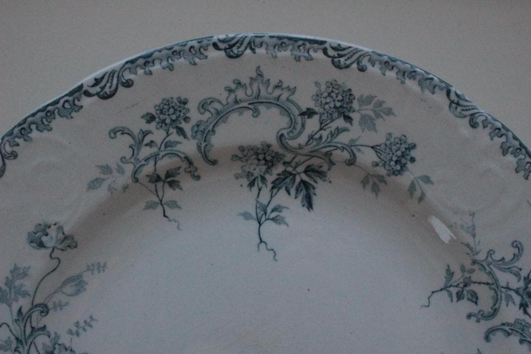 【C】フランスアンティーク・ショワジールロワVILLARDプレート