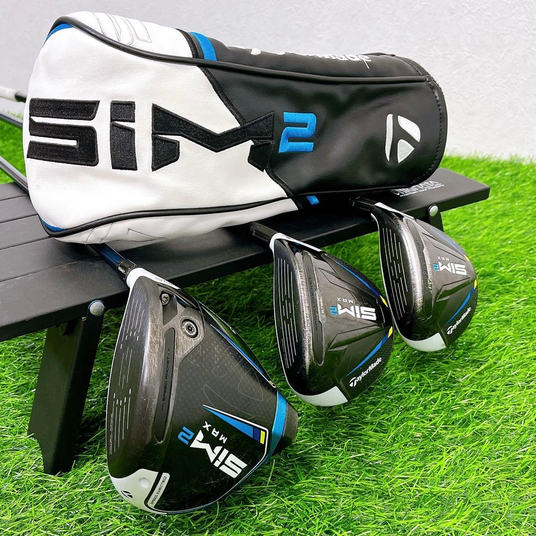【バッグ新品】テーラーメイド　sim2max 新品バッグ付き　メンズゴルフクラブ