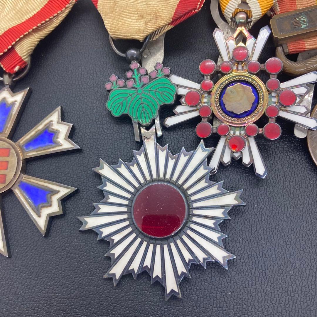 勲章7点 大韓帝国勲章 勲功七等勲章 勲七等 八卦章 記章 現状品 大韓帝国