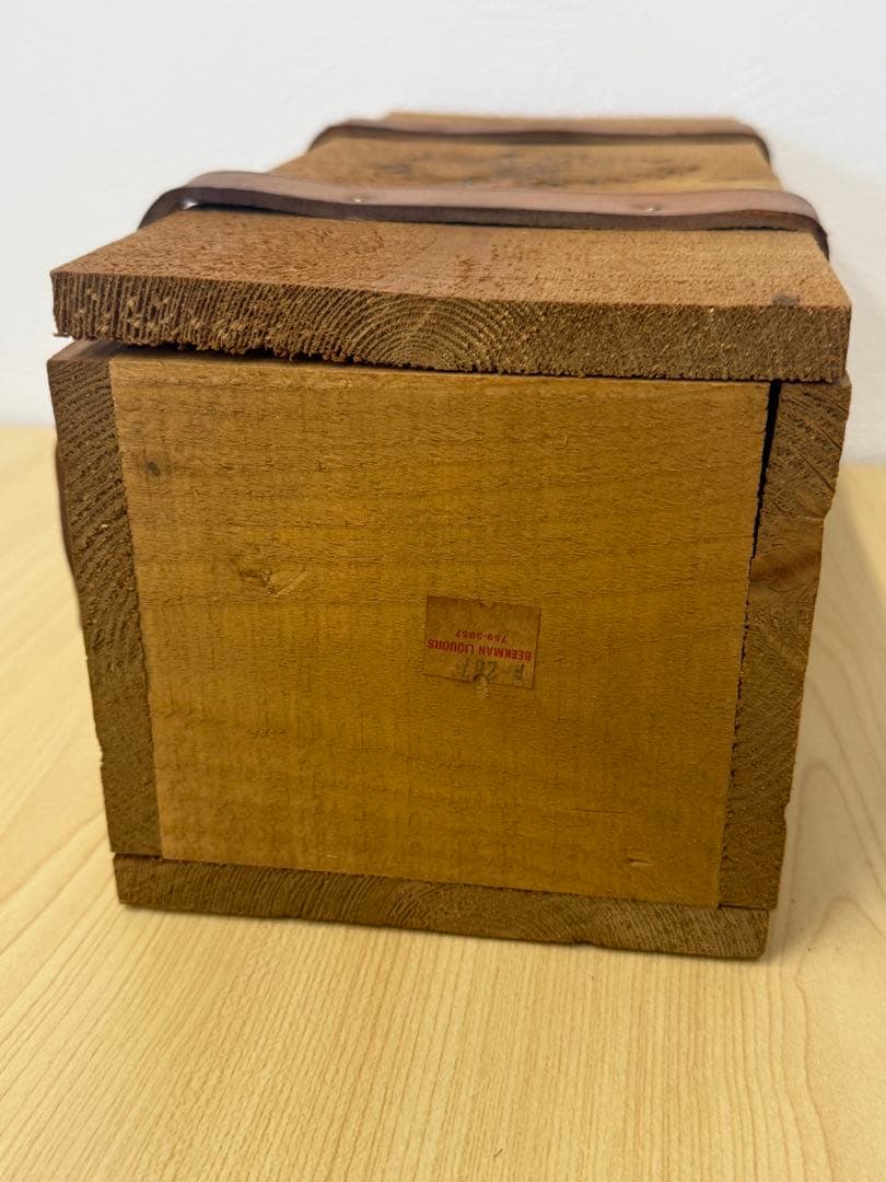 ザ•マッカラン25年ベルトレザー空箱