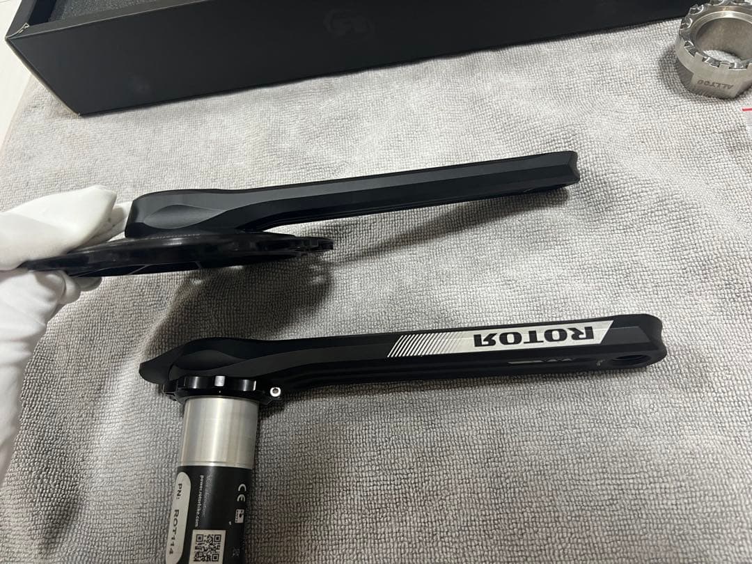 ROTOR IN POWER 3D+ 165mm パワーメーター クランク