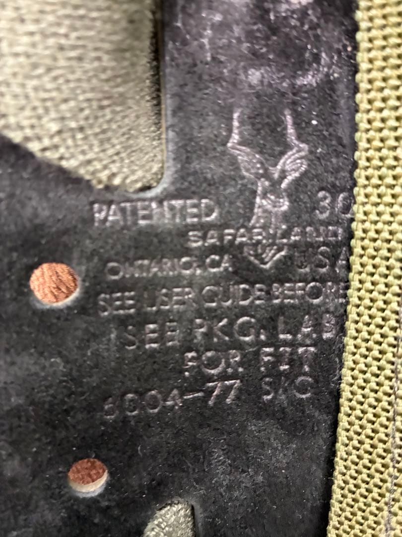 SAFARILAND オリーブグリーン ホルスター 6004-77 SIG