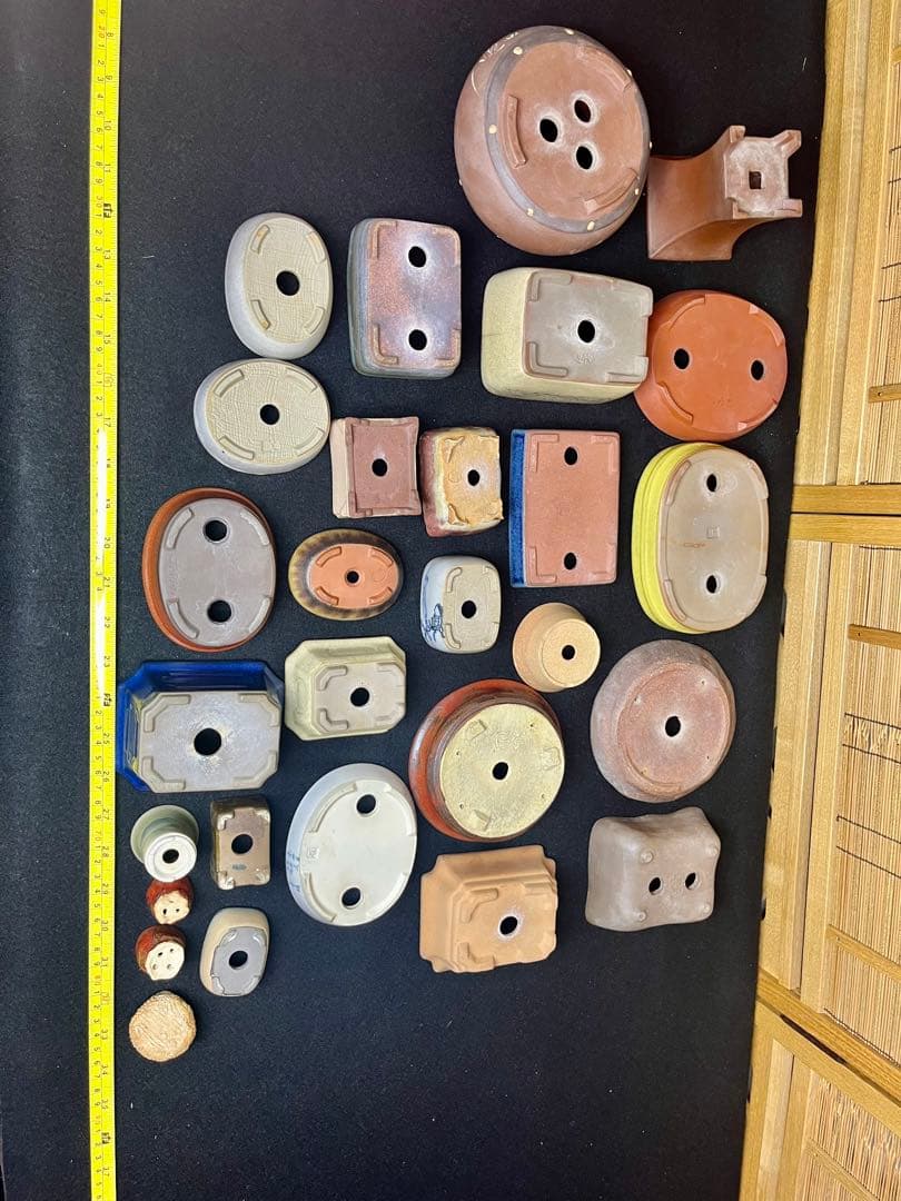 盆栽鉢　　植木鉢　山野草鉢　観葉植物　園芸　ミニ盆栽鉢各種　28個まとめて