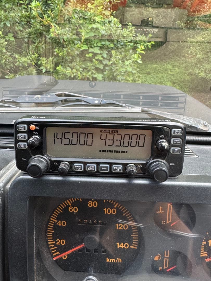 受信機 ICOM IC2730 20w