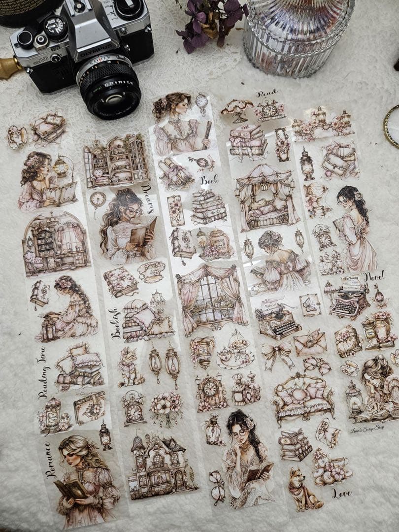 Lana's Scrap Shop 海外マスキングテープ　マステ 【2390】