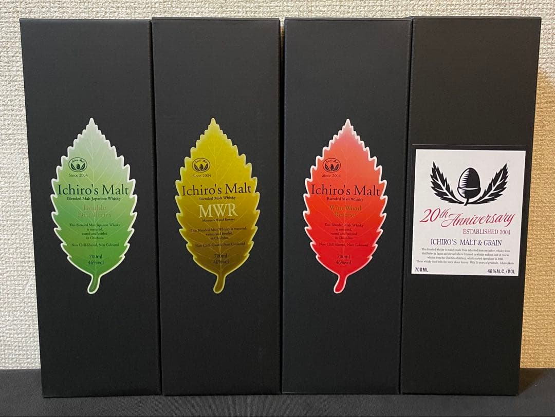 イチローズモルト 秩父 DD MWR WWR 20th アニバーサリー