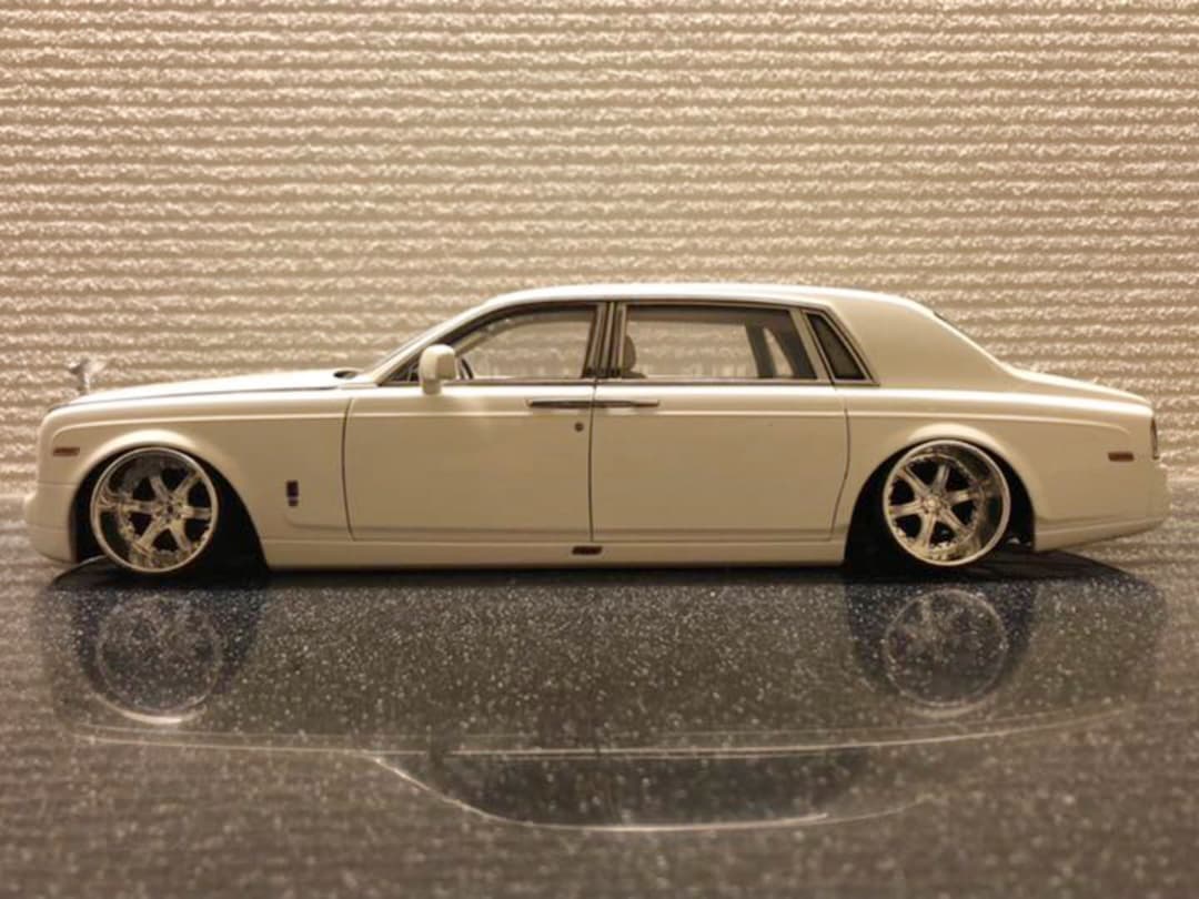 1/18 京商　ロールスロイスファントム　超深リムカスタム