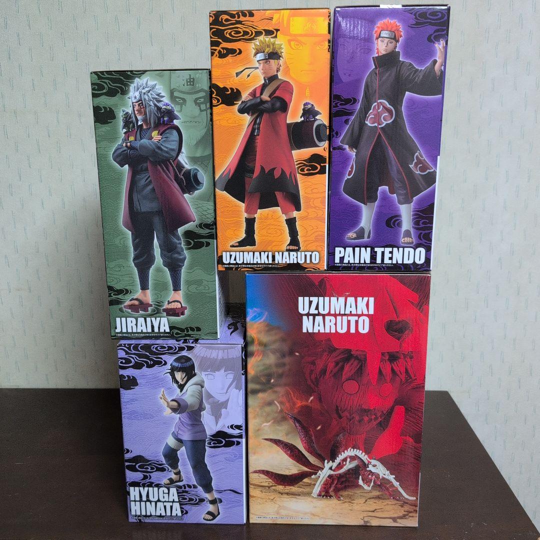 一番くじ　ナルト　フィギュア　A　B　C　E　ラストワン　おまけ付き　コンプ　②