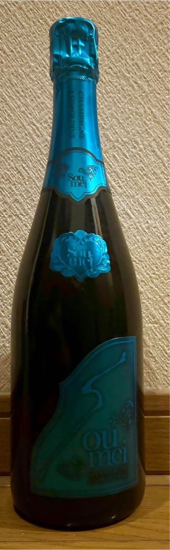 【未開封】ソウメイ ブルー シャンパン 750ml 12.5%