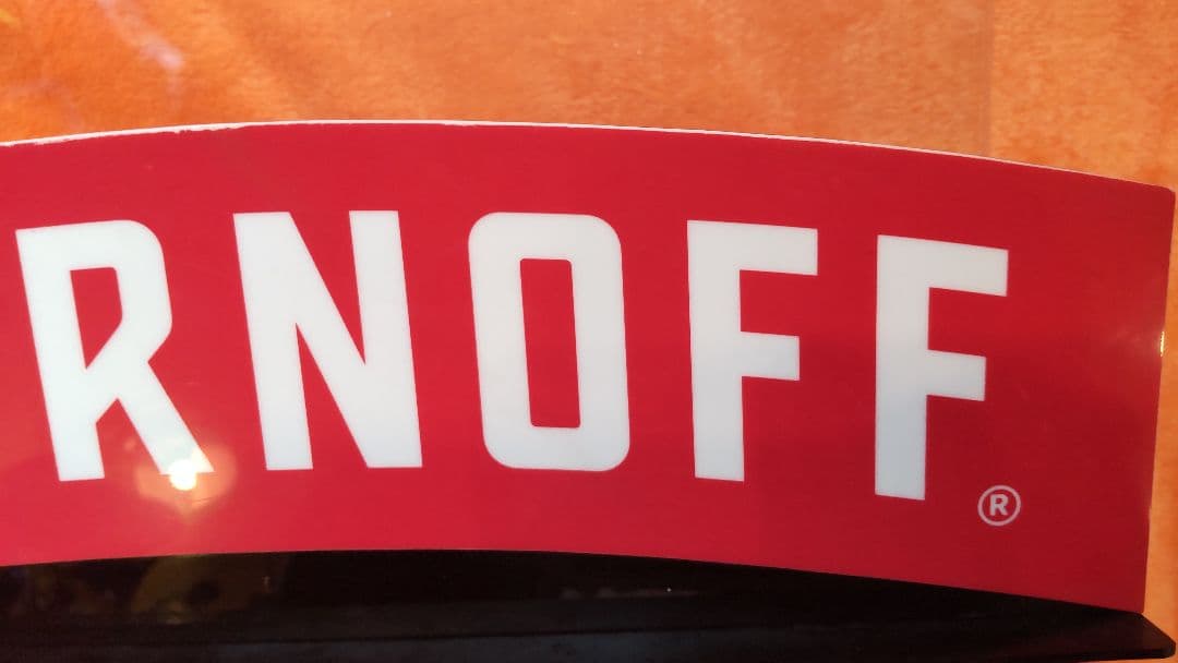 SMIRNOFF ディスプレイスタンド 約30cm