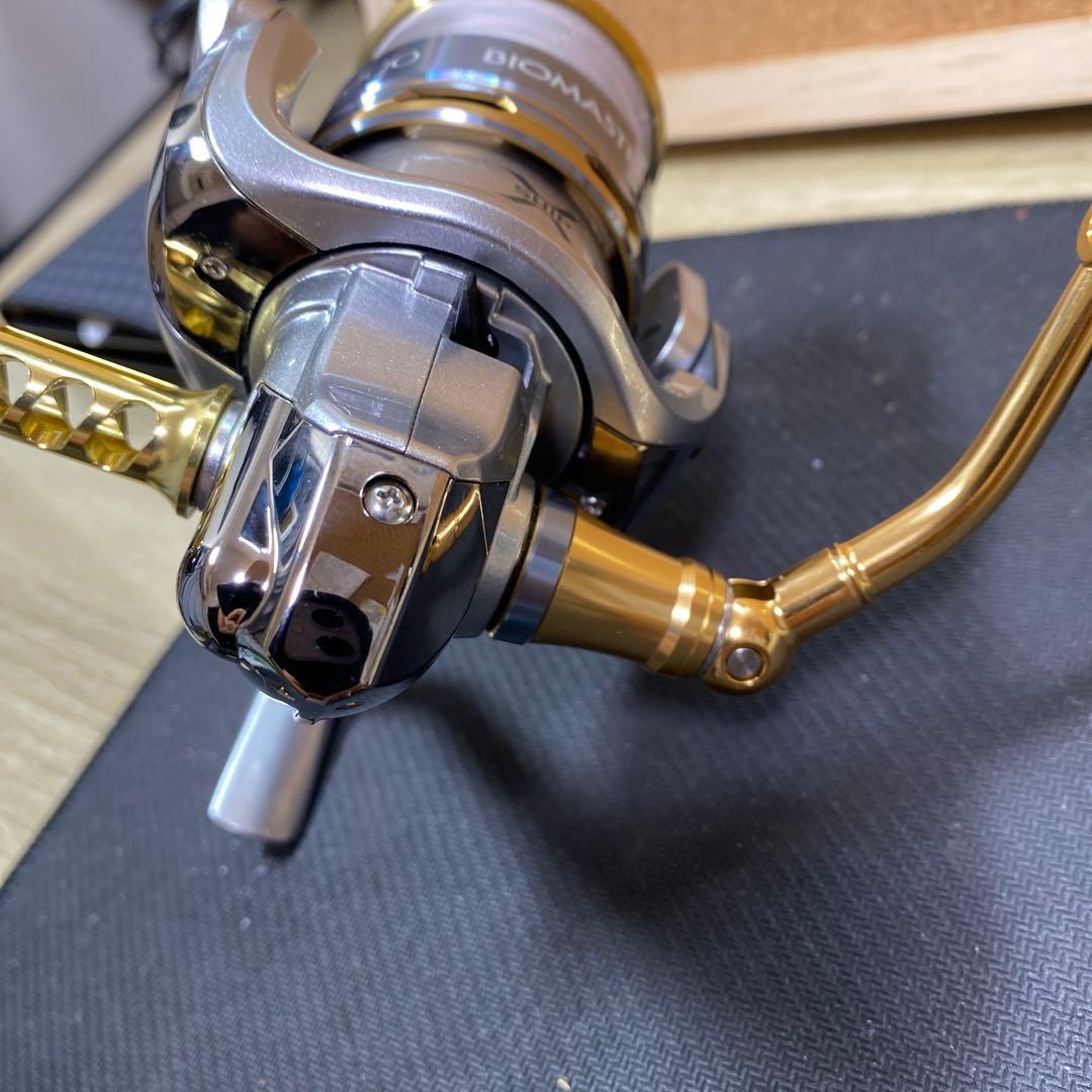 シマノ　バイオマスター　SW4000XG-A ライン、ベアリング付き