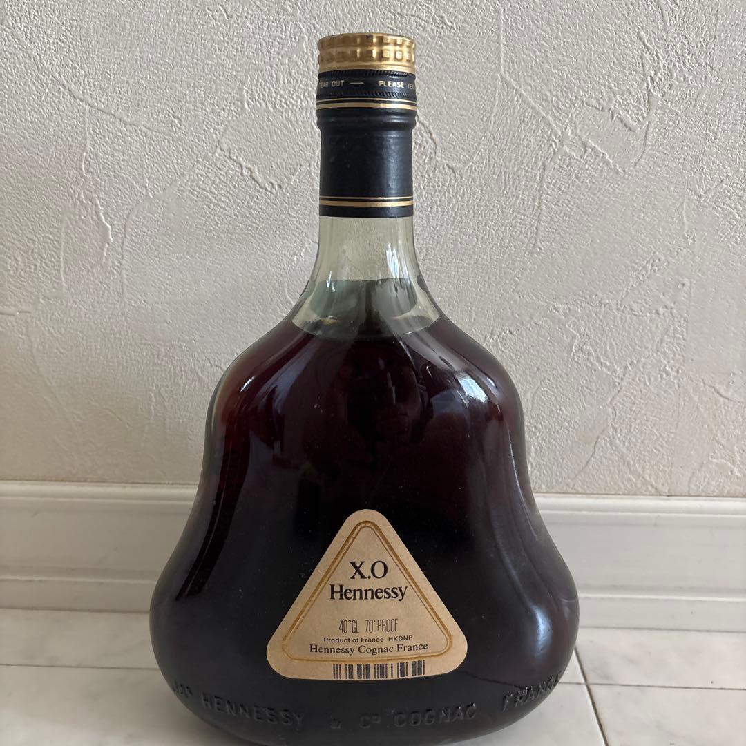 Hennessy XO コニャック 金キャップ グリーンボトル 700ml40%