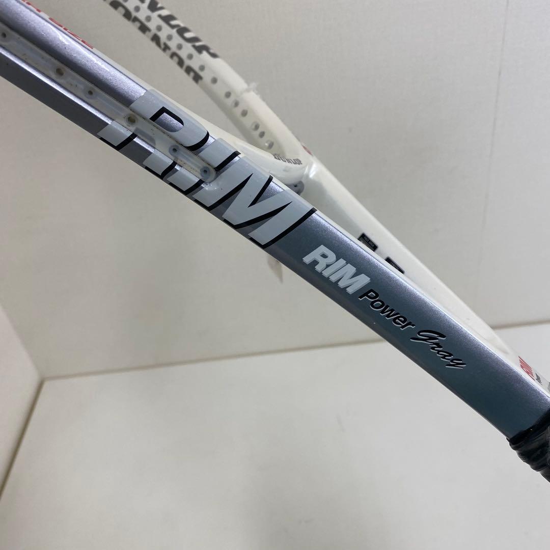 DUNLOP ダンロップ リム パワー グレー 硬式用 テニス ラケット 未使用