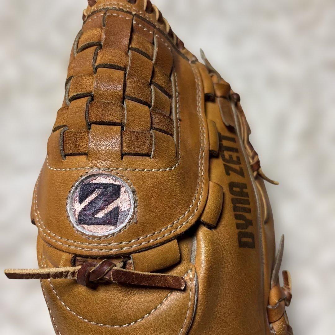 ZETT ゼット DYNA ZETT 硬式グローブ 王冠ラベル 投手 ピッチャー