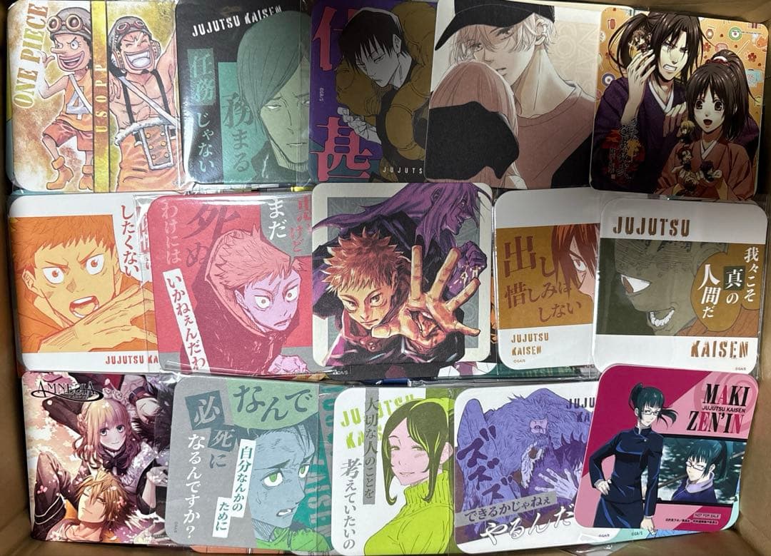 アニメ キャラクターグッズ 紙類 コースターのみ 1350点以上 まとめ売り