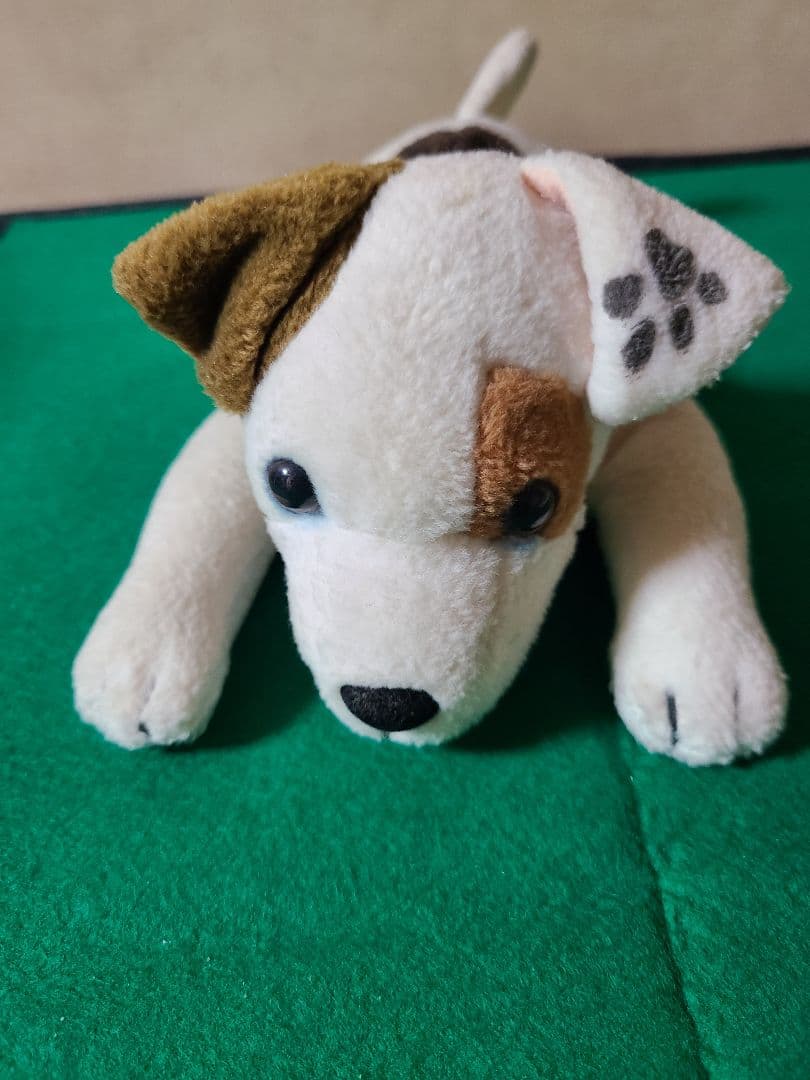 夢みる子犬ウィッシュボーン ぬいぐるみレトロ　ジャックラッセルテリア