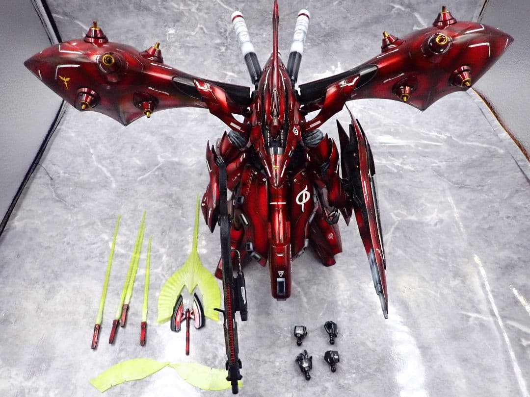 ナイチンゲール 1/144 hguc ガンプラ全塗装 完成品