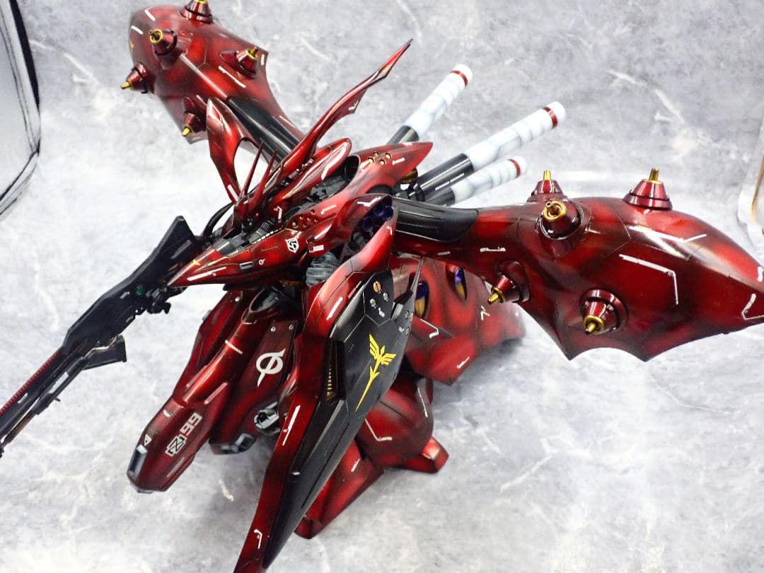 ナイチンゲール 1/144 hguc ガンプラ全塗装 完成品