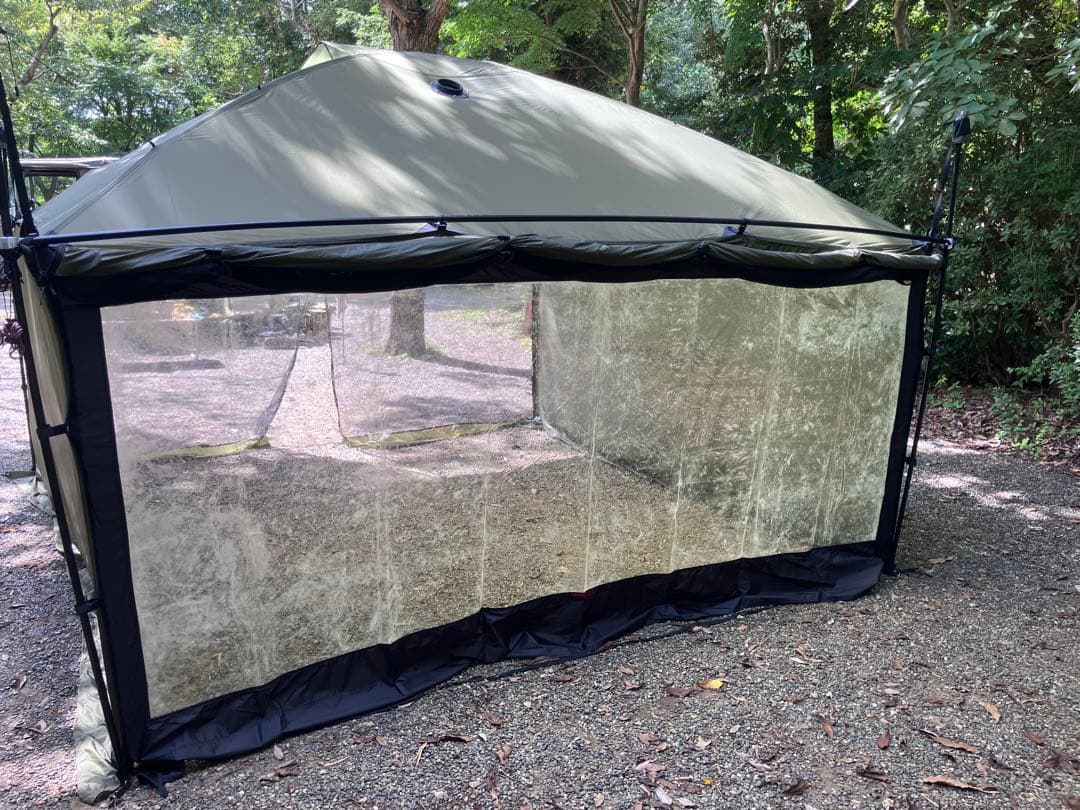 BACKCOUNTRY 320シェルター　オリーブグリーン 薪ストーブ対応