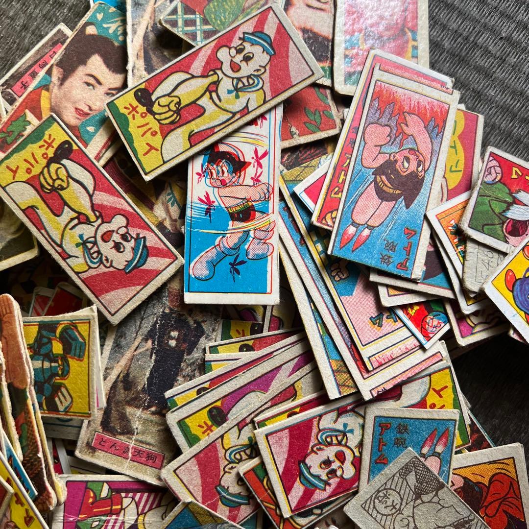 レア有り 昭和レトロ アンティーク メンコ めんこ 面子 角めんこ