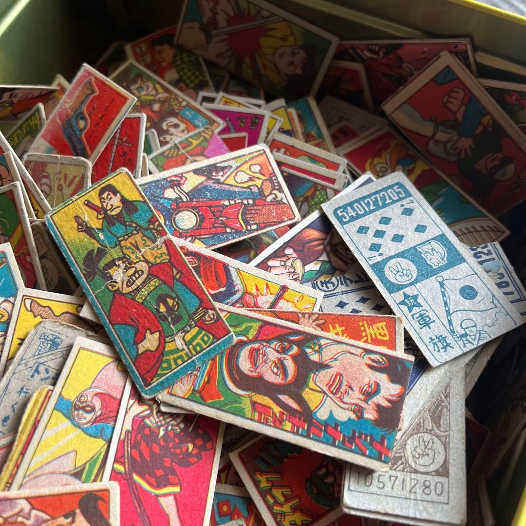 レア有り 昭和レトロ アンティーク メンコ めんこ 面子 角めんこ