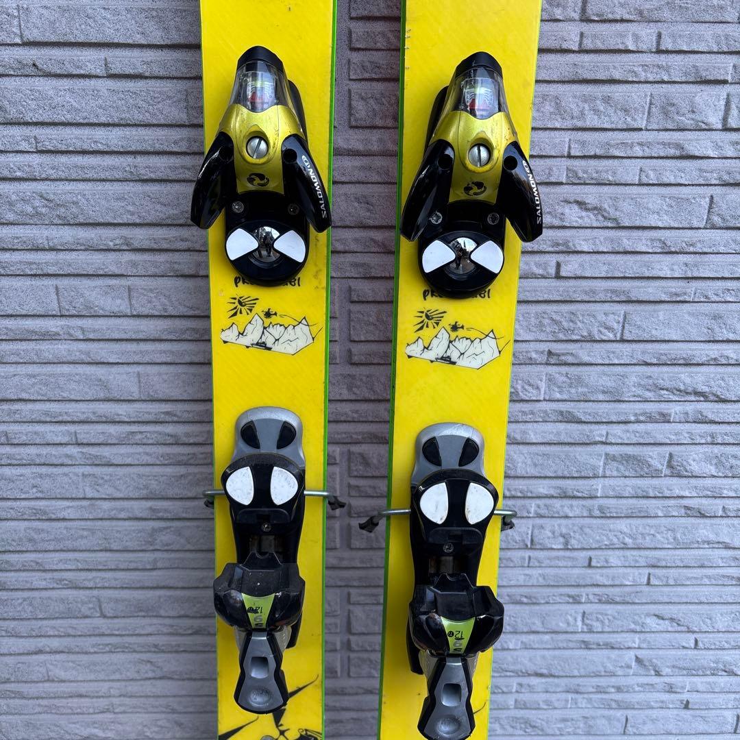 スキー板 約190cm イエロー 新雪用 フリップチップ K2