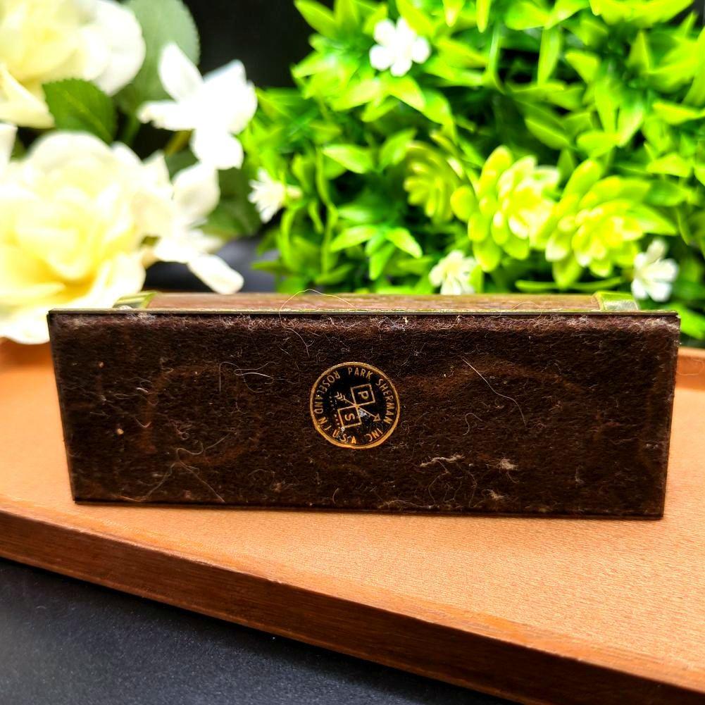 回転式 パークシャーマン デスクカレンダー 木目調 ヴィンテージ レトロ