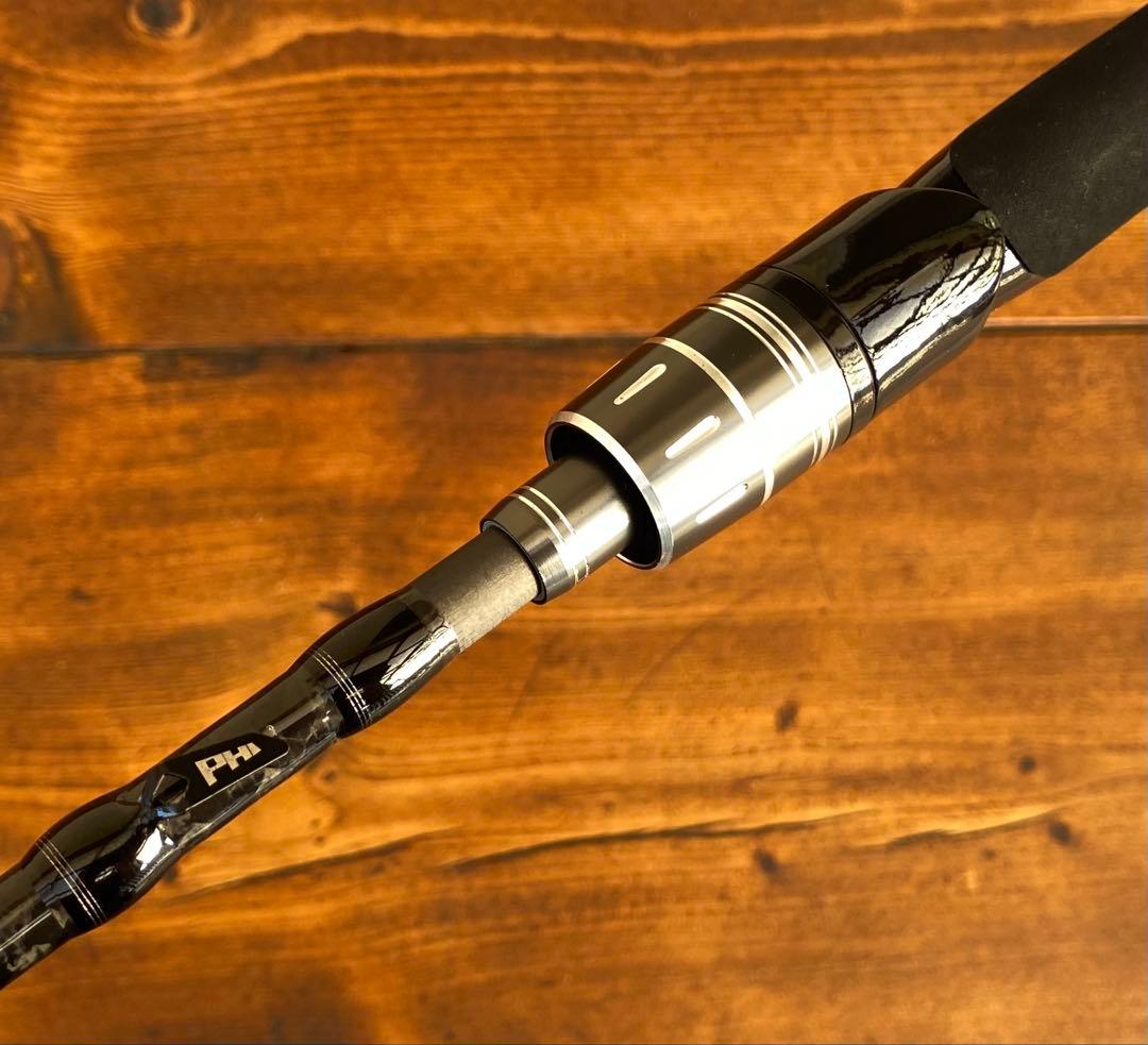 超軽量　カーボンロッド　エギングロッド　パックロッド　8ft スピニングロッド