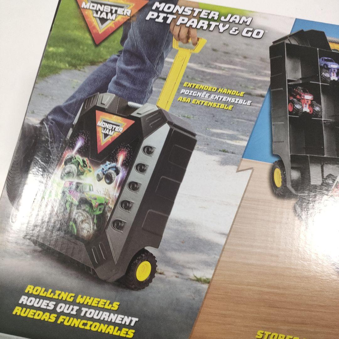 MONSTER JAM PIT PARTY & GO トラック セット 未使用品