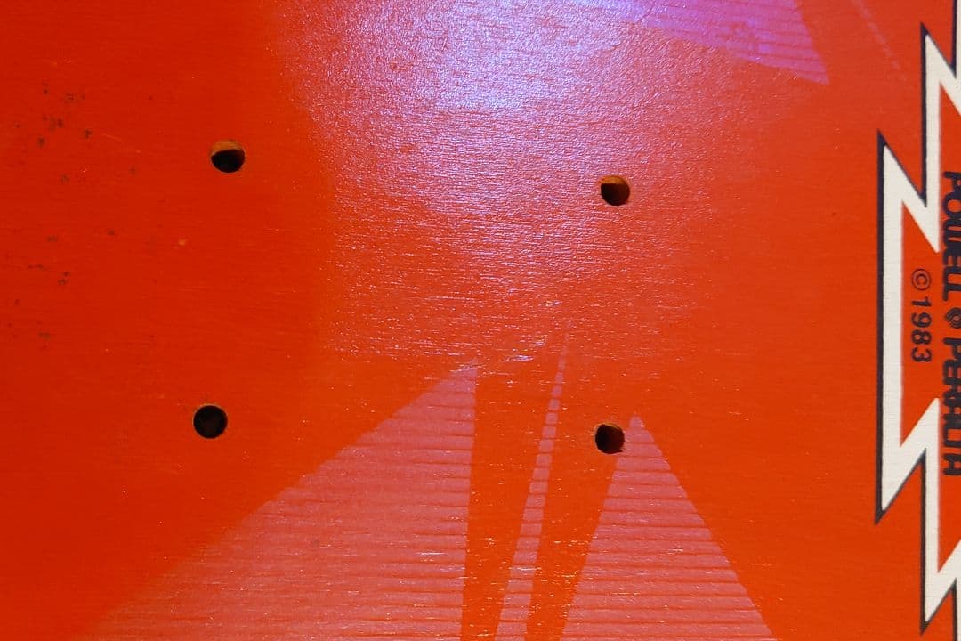 POWELL Tony Hawk スケートボードデッキ 赤ビンテージ