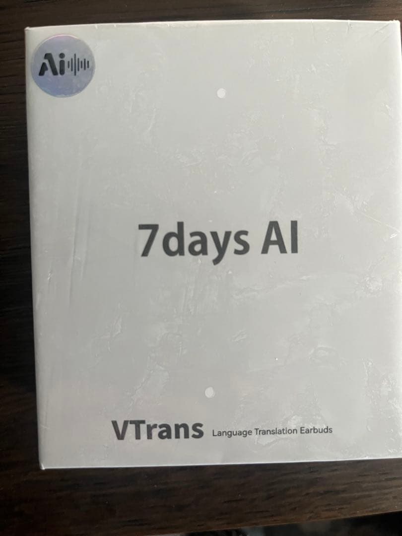 VTrans 7days AI 翻訳イヤフォン(新品・未開封)