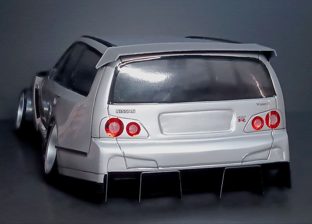 ラジコンボディ　カスタムボディNO.100 ステージアGTR