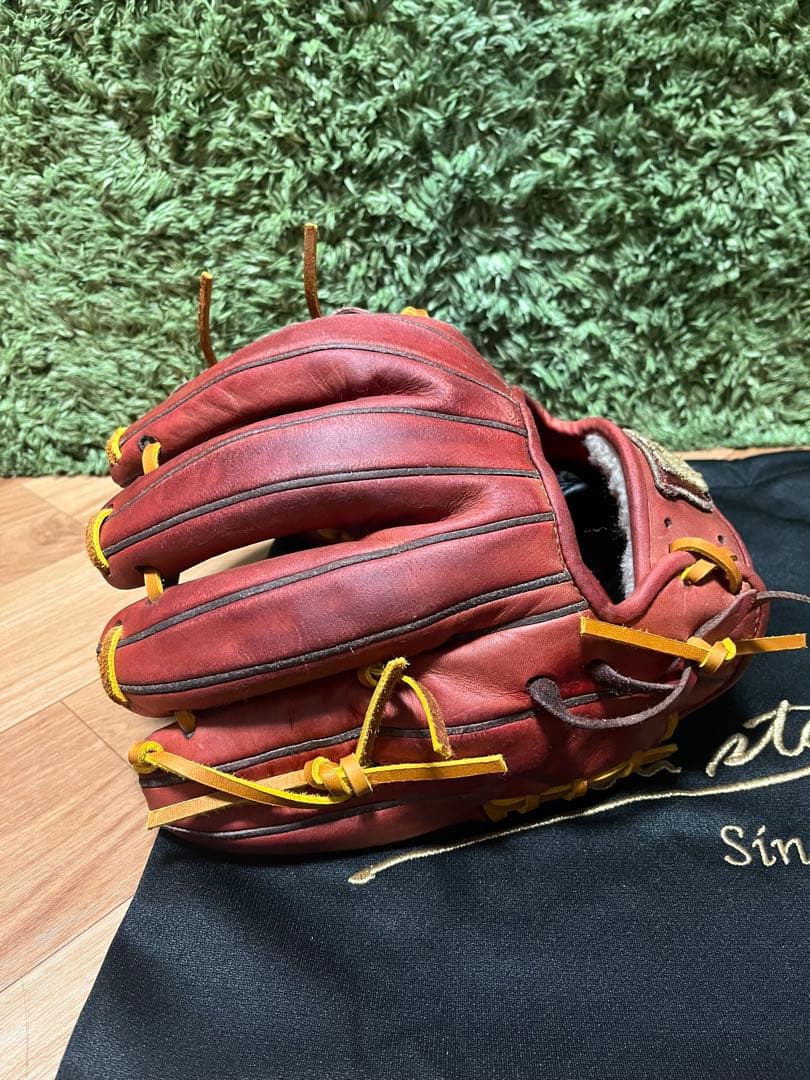 ウィルソンスタッフ デュアル 硬式内野手用86型 Eオレンジ 坂本選手風