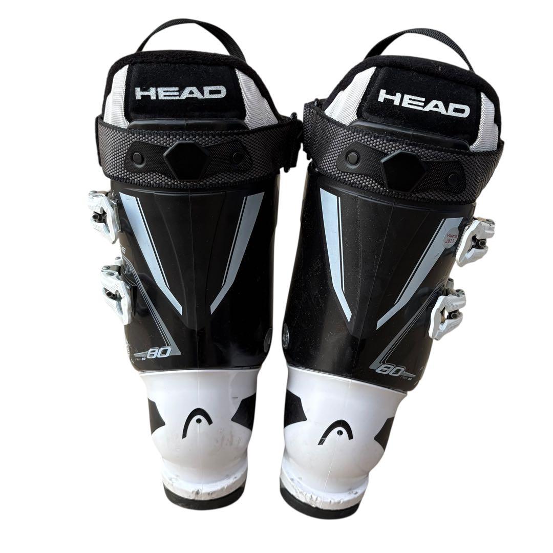 HEAD スキーブーツ 25cm FLEX80 メンズ レディース 4バックル