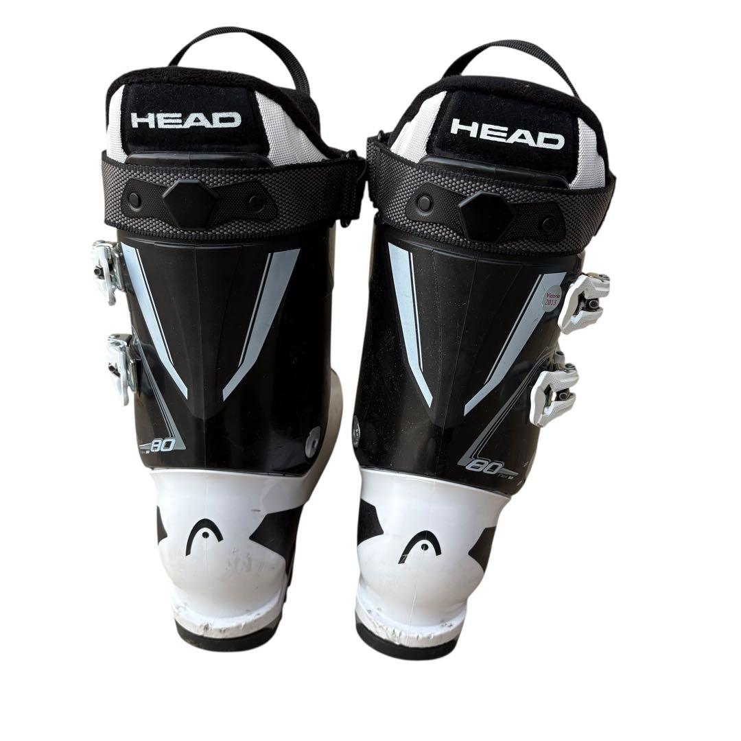 HEAD スキーブーツ 25cm FLEX80 メンズ レディース 4バックル