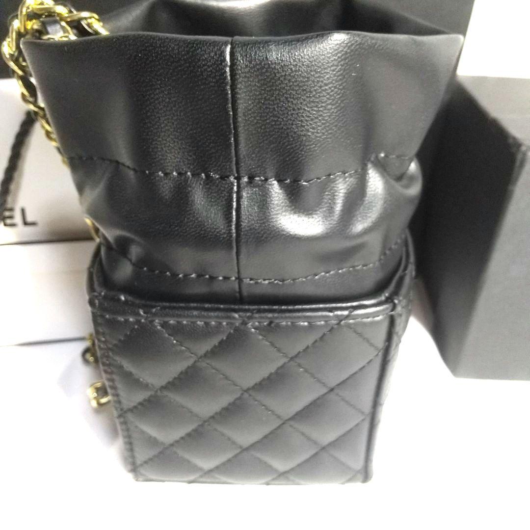 新品未使用CHANELチェーンショルダミニマトラッセ巾着VIP限定ノベルティ