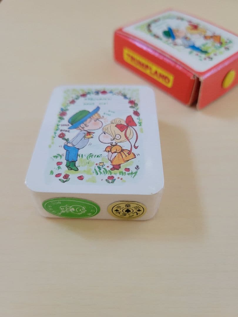 水森亜土　あどちゃん　昭和レトロ　ミニトランプ　新品未使用　希少　激レア