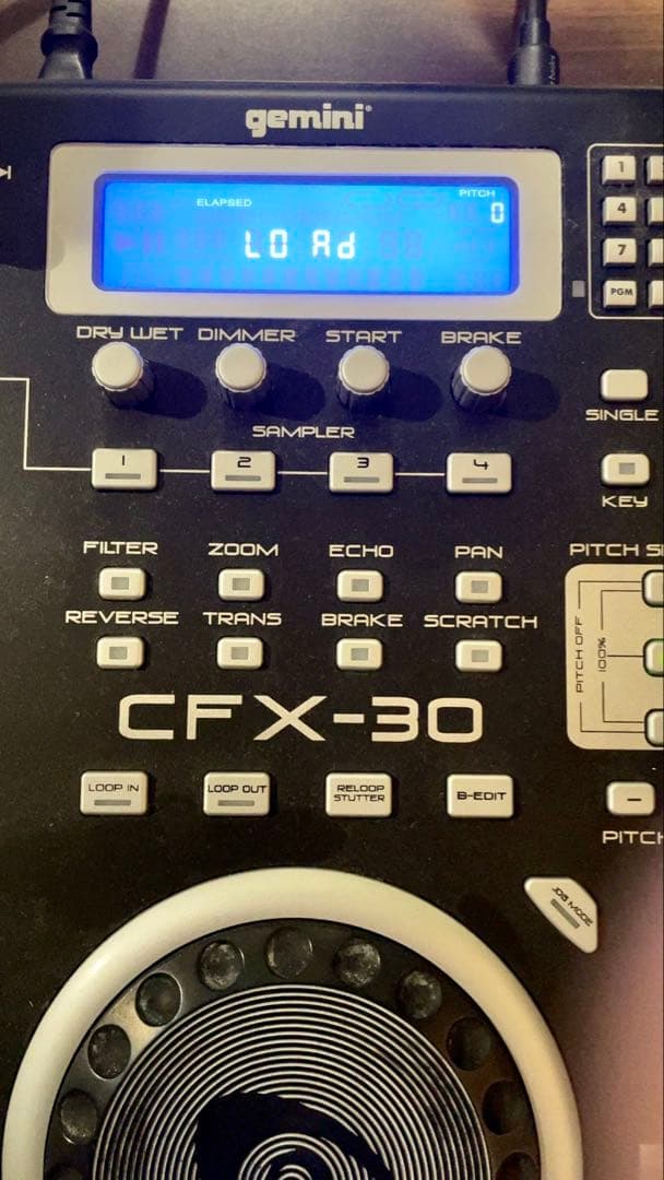 gemini CFX-30 CDプレーヤー　ジャンク品