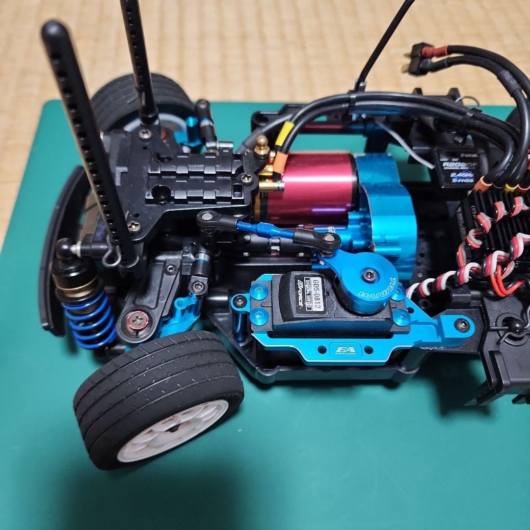 訳アリ(S寸専用)　タミヤMB01　イーグルパーツ多数 のメカ付き