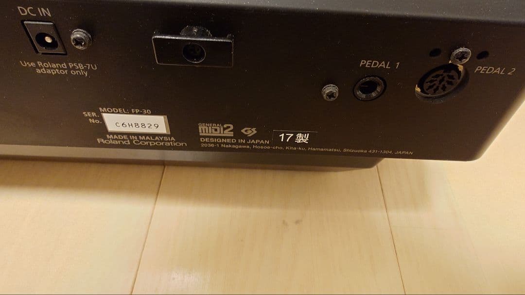 【YUAN】Roland FP-30 ローランド電子ピアノ