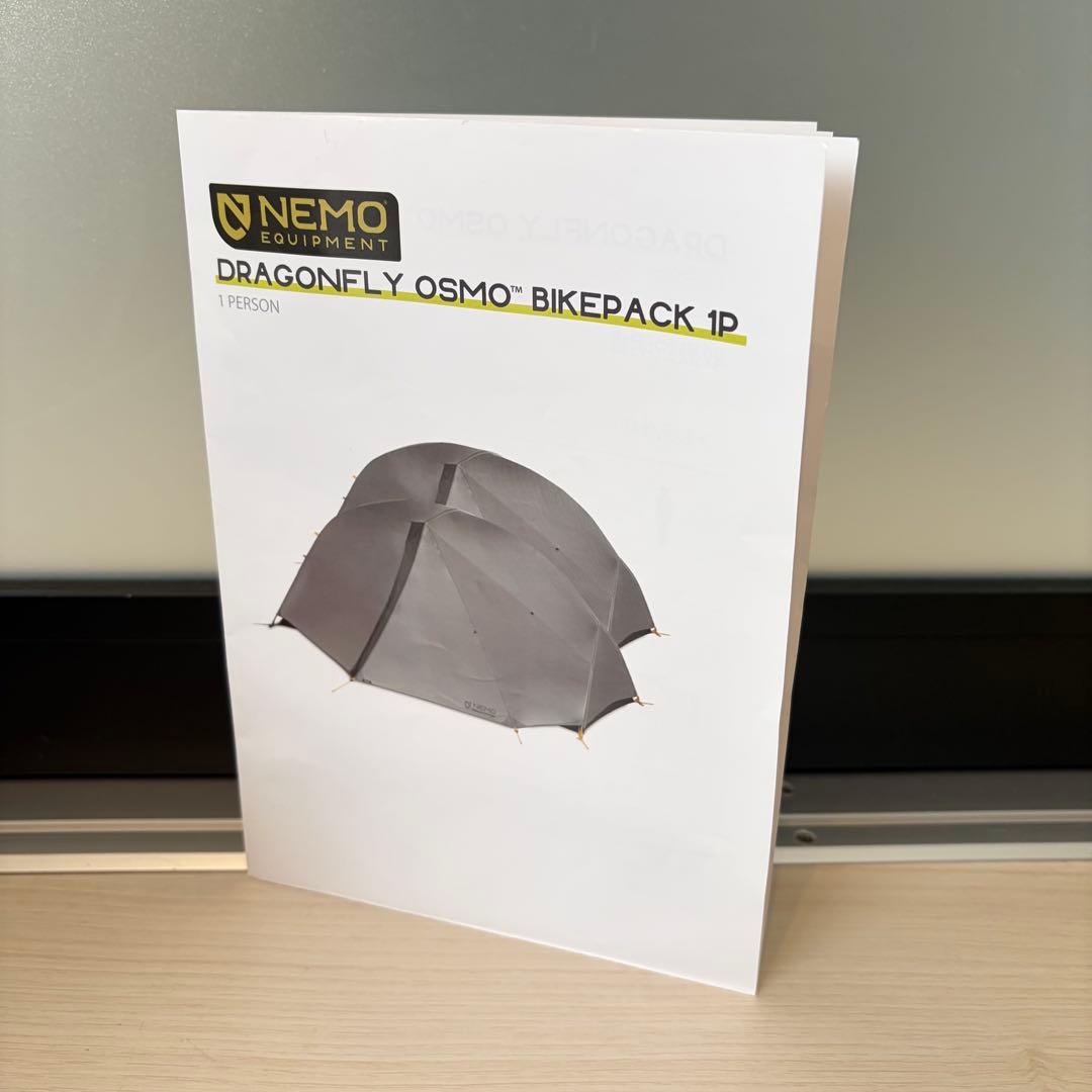 【新品】NEMO ドラゴンフライ バイクパック オズモ1P