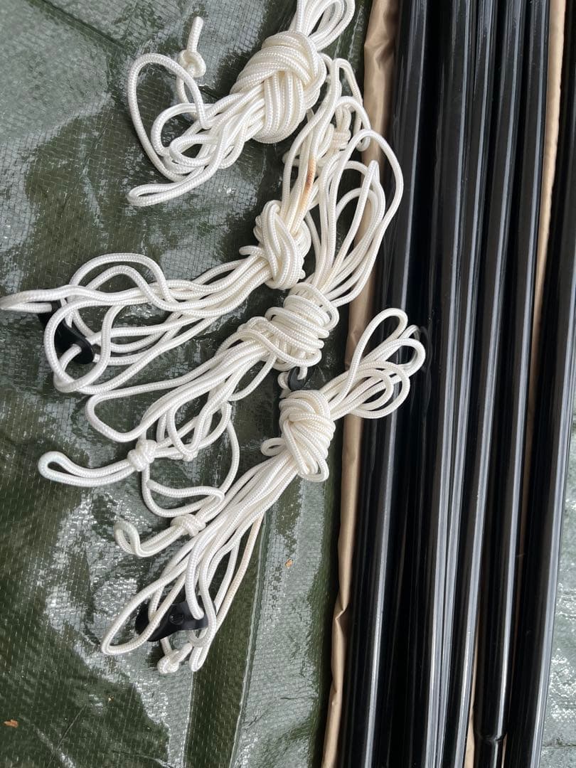 いつかのタープ　DOD タン色