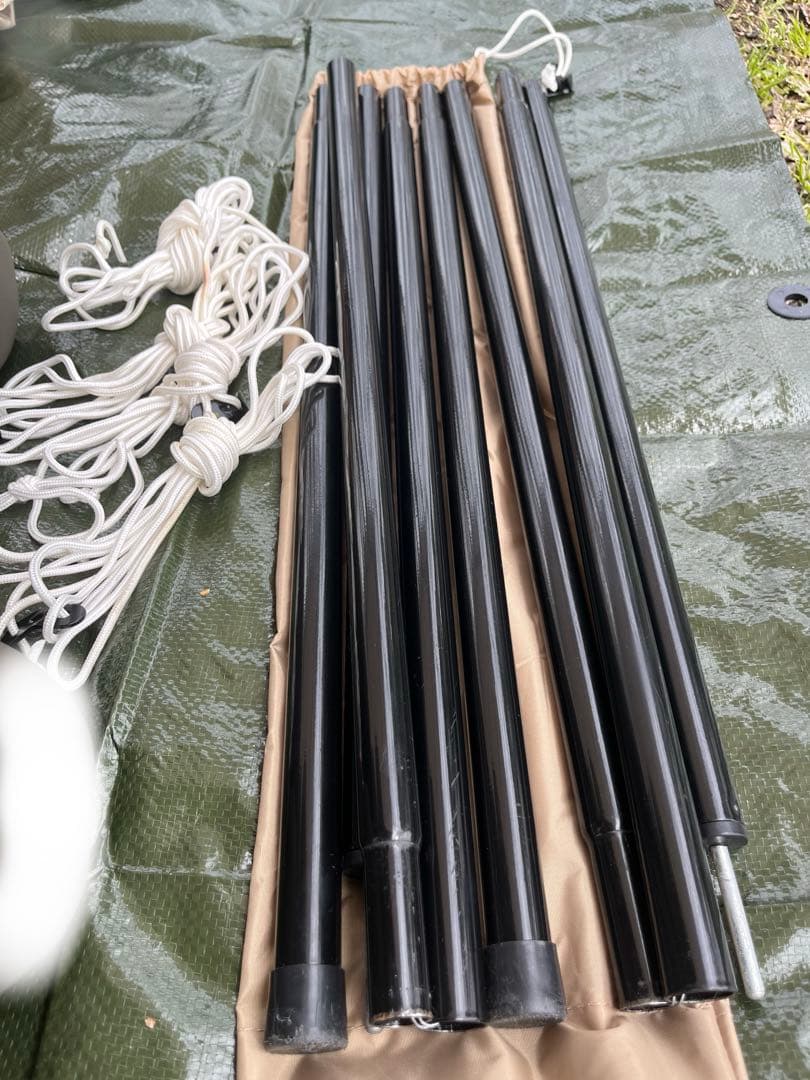 いつかのタープ　DOD タン色