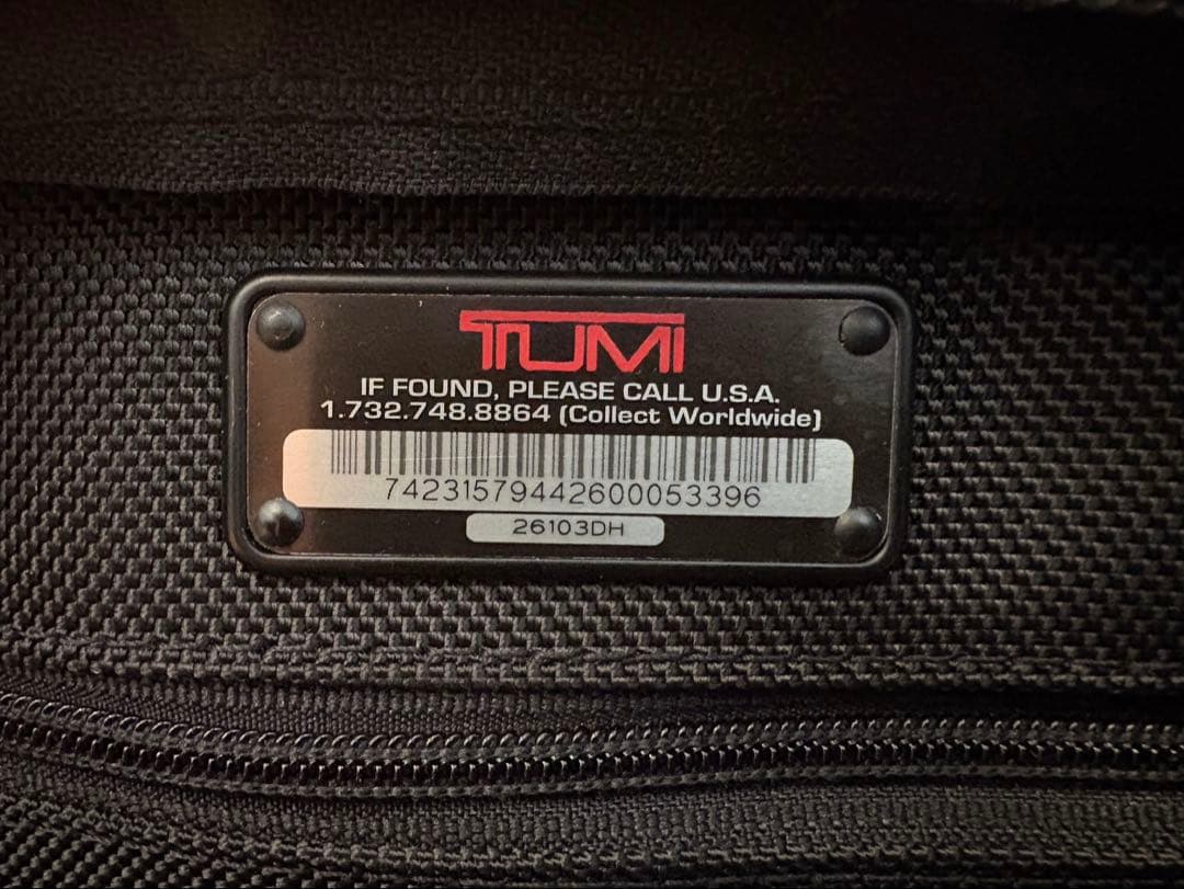 TUMI キャリーケース2輪