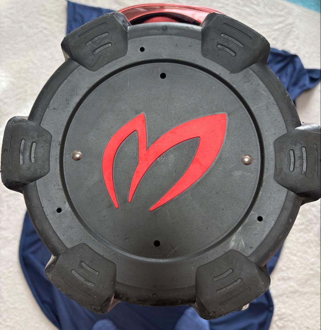 マスターバニーエディションMASTER BUNNY キャディバッグ　赤　エナメル