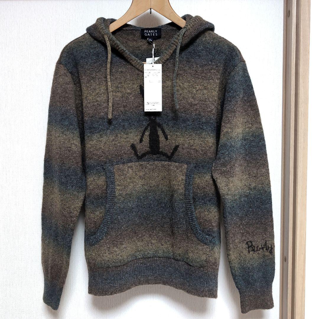 タグ付き新品　Pearly Gates パーカー　　M相当　パーリーゲイツ