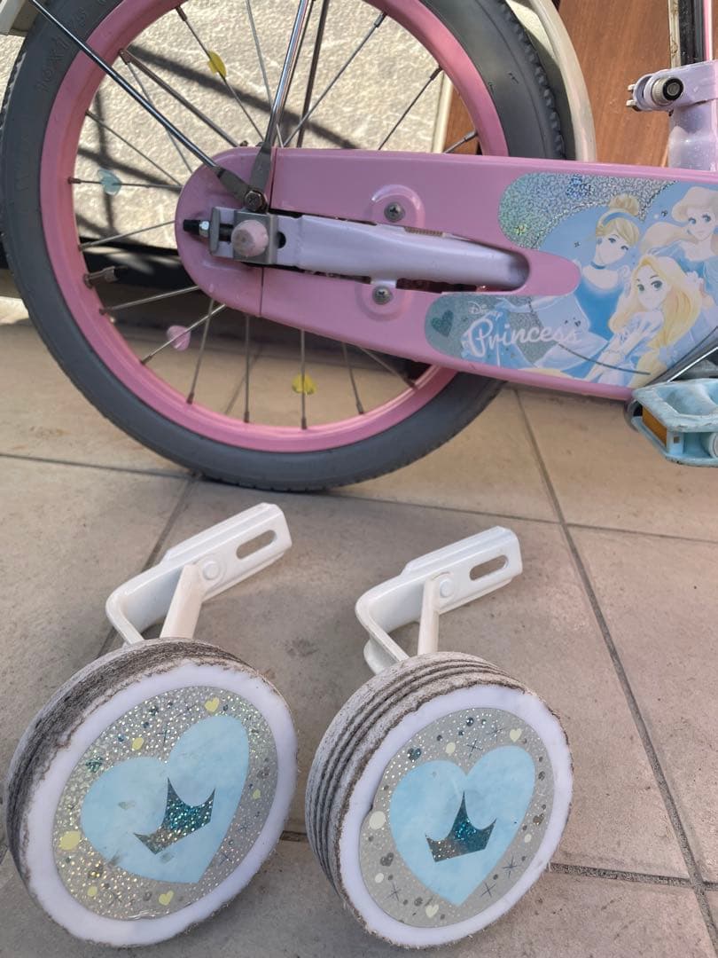 値下げ⭐︎女の子自転車　16 プリンセスゆめらぶ