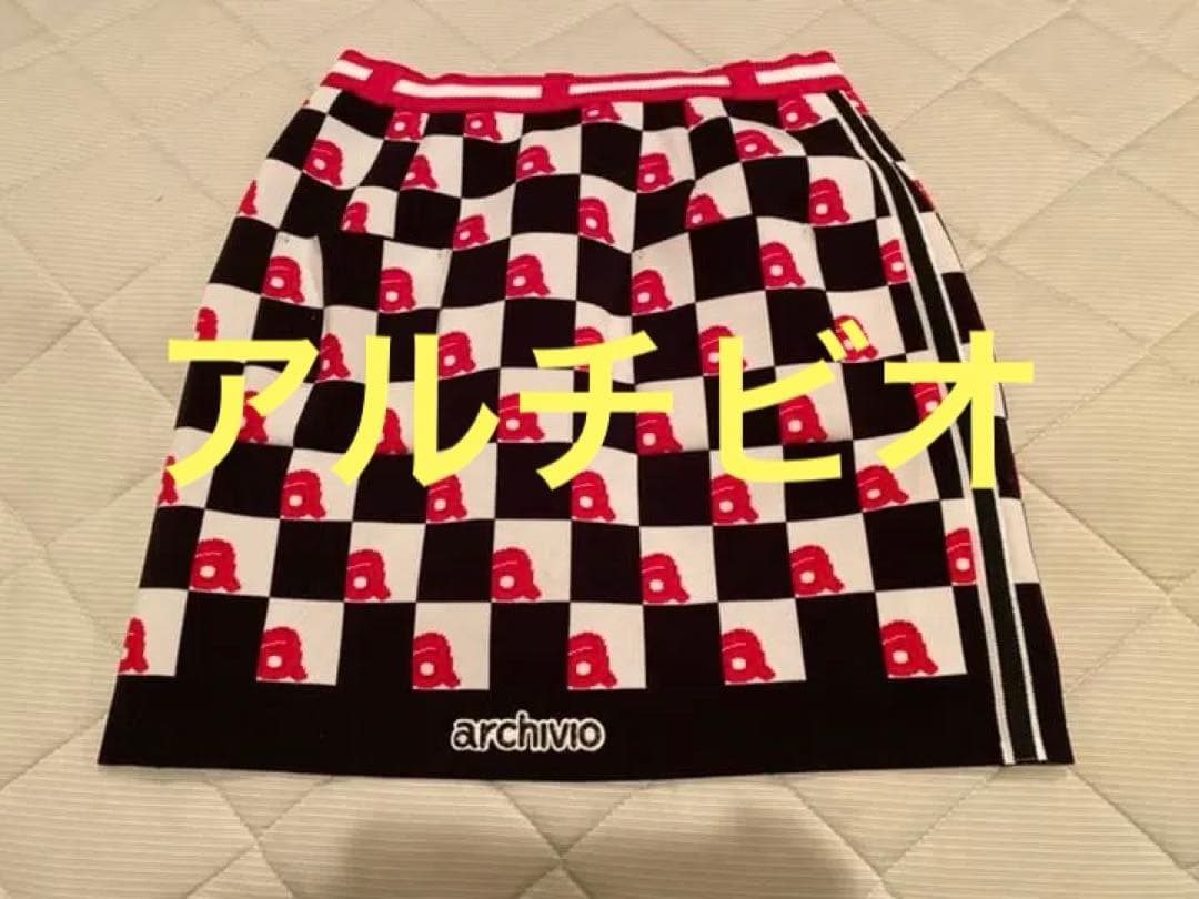 ARCHIVIO アルチビオ　スカート　ゴルフ　ニット　エンリケ