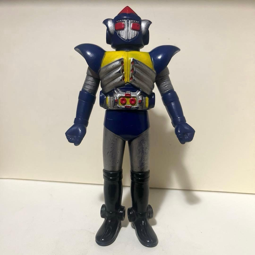 ポピー製 キョーダイン グランゼル ミドルサイズ ソフビ フィギュア 当時物