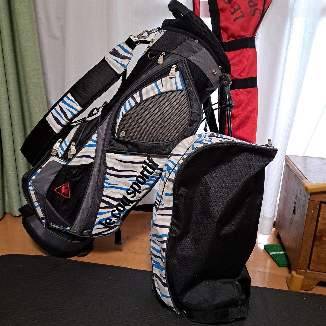 ルコックスポルティフキャディバッグスタンド式とセルフ用ショルダーバック